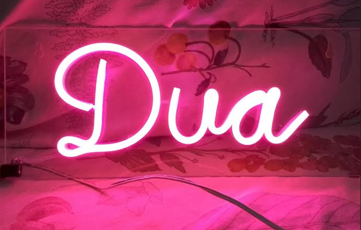 Customize neon Lights name 2 alphabets just in 900 with any color you want