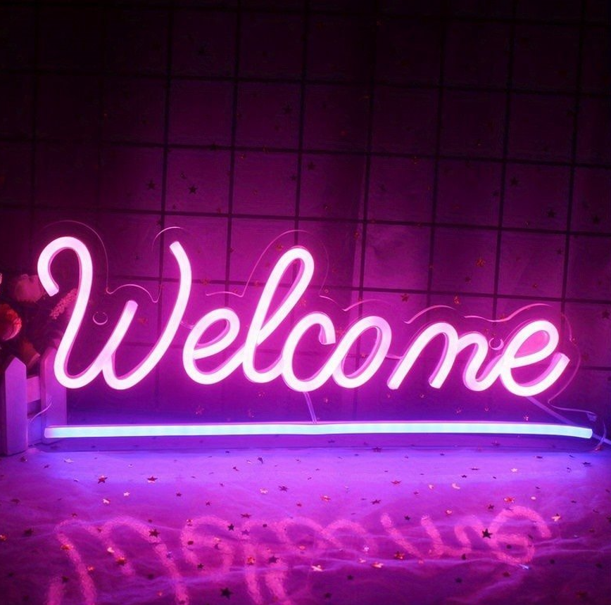 Customize neon Lights name 2 alphabets just in 900 with any color you want