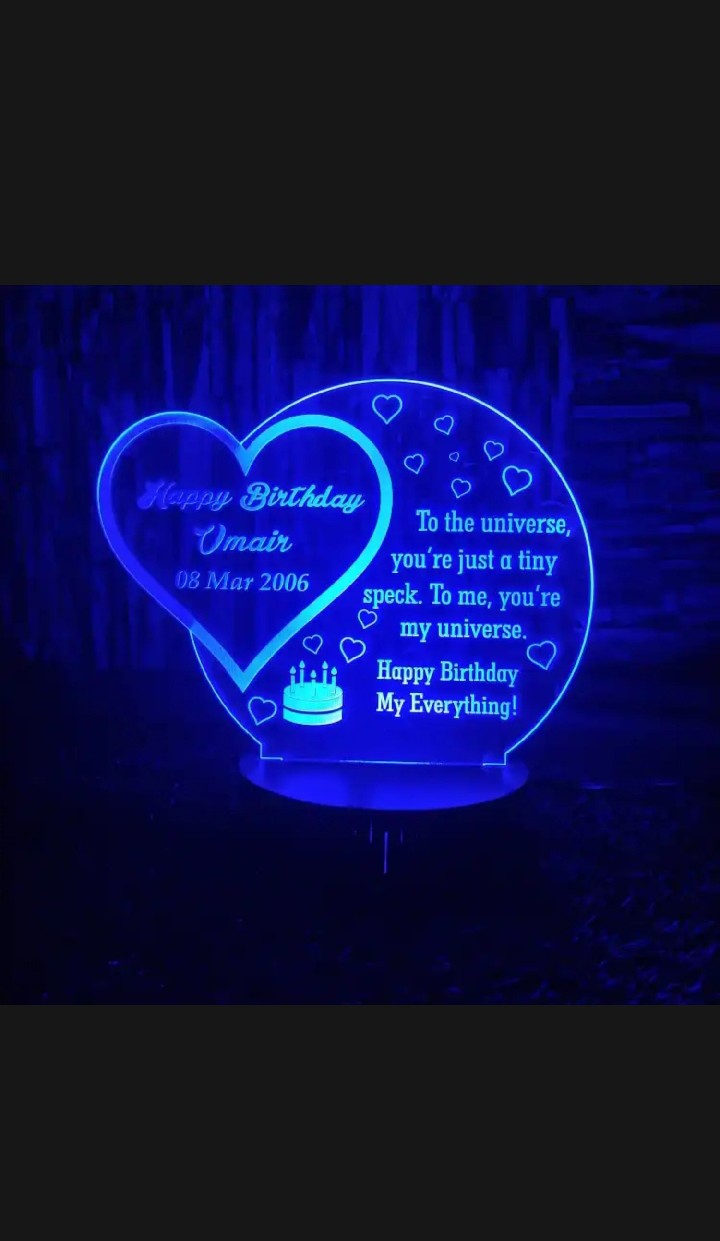 Name Lamp, Gift for Girls, customized name lamp | couple led customized message name lamp