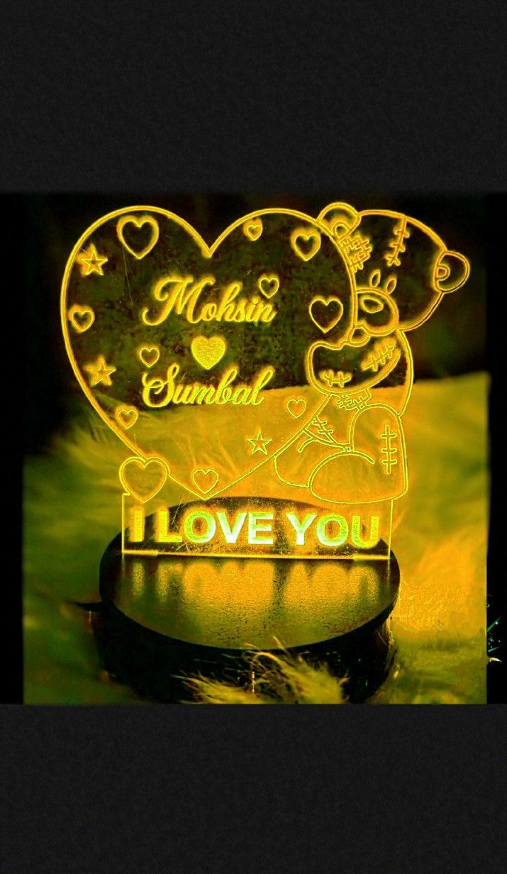 Name Lamp, Gift for Girls, Lamp, Decorating items