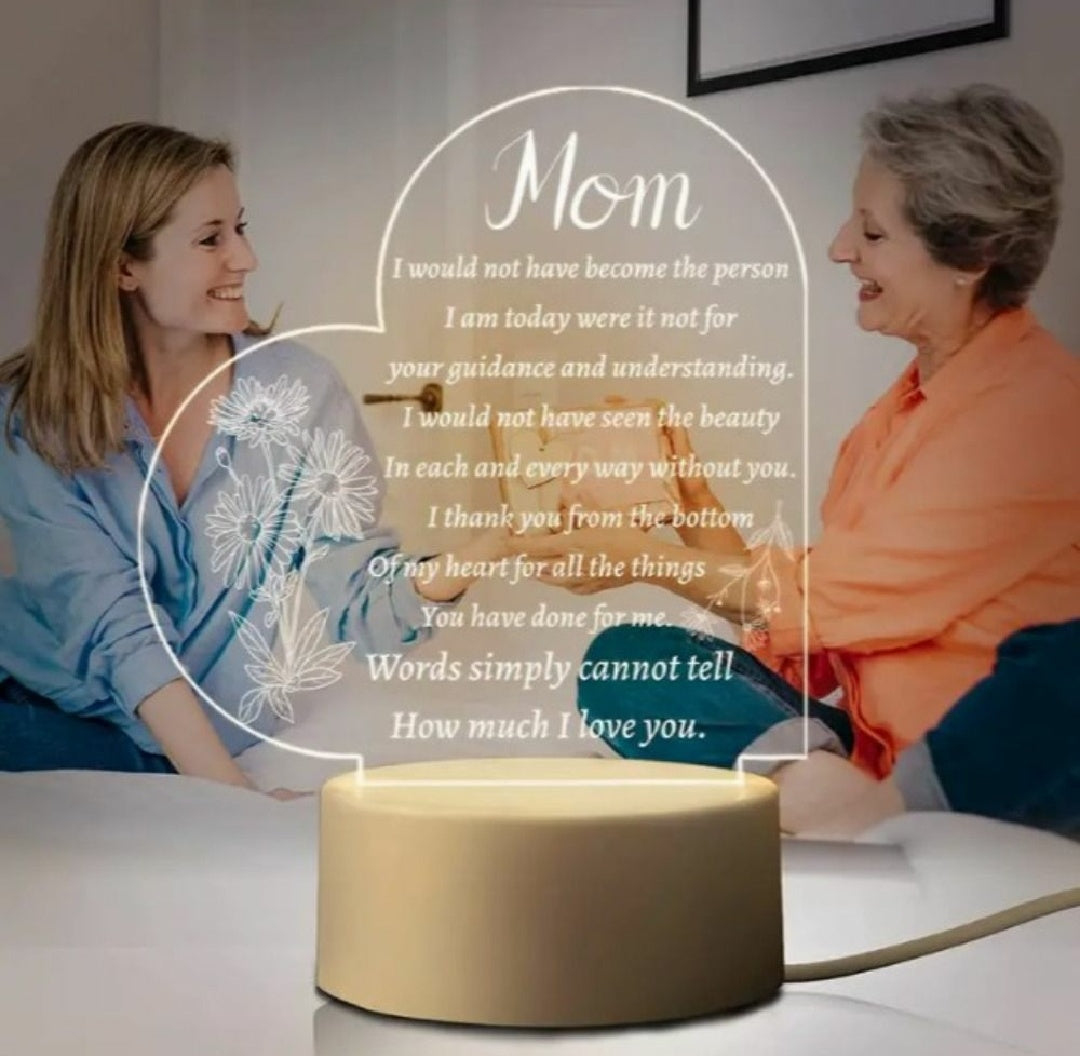 Best Friend Night Lamp Gift Gift for Girlfriend/Wife/Fiancé Valentine's Day LED Light