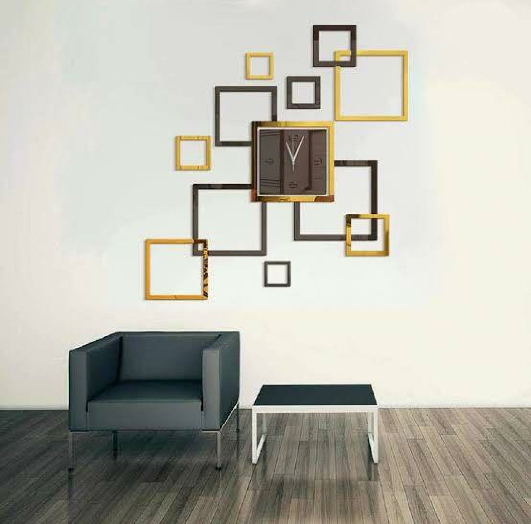 Modern wall clock with a clean, minimalist design