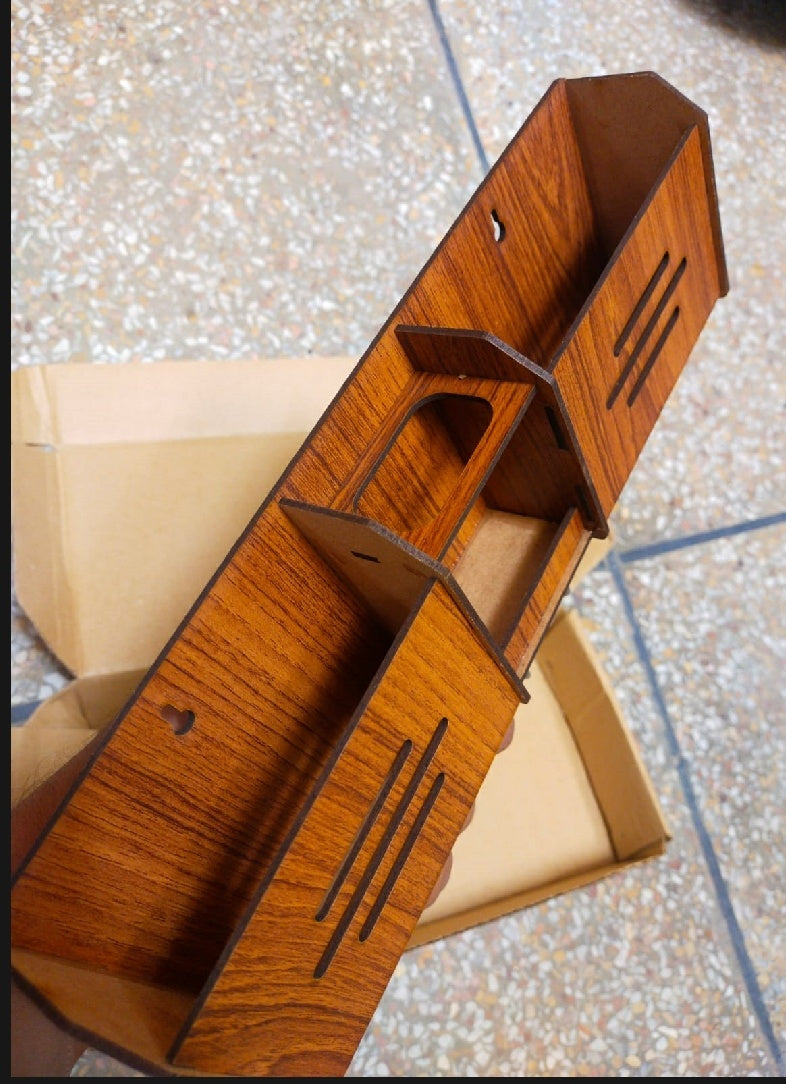 Wooden Key holder for Home Wall Decoration | Mobile Charging Stand | Keys Hanging