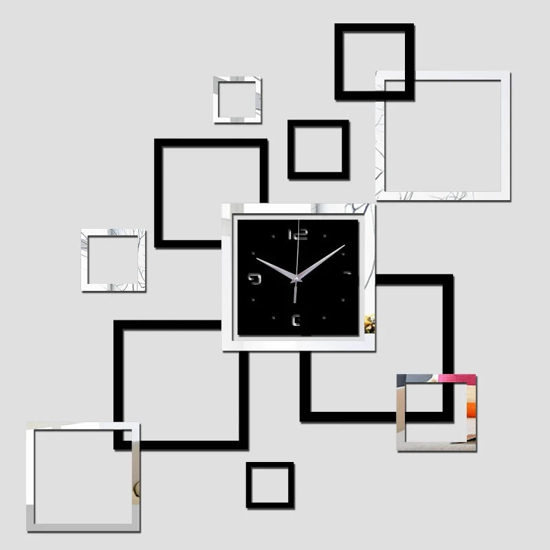 Modern wall clock with a clean, minimalist design